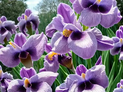Iris Ensata ‘Pink Frost’ (Japanese Iris)