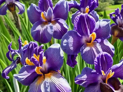 Iris Ensata ‘Pleasant Earlybird’ (Japanese Iris)