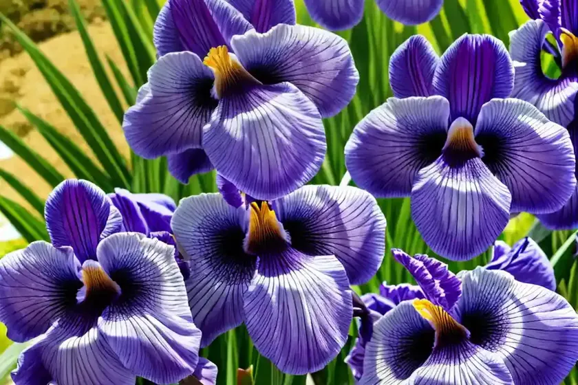 Iris ensata ‘returning tide’ (japanese iris) — photo 3