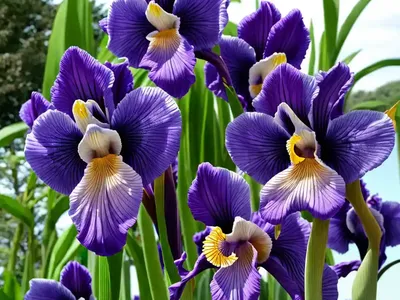 Iris Ensata ‘Returning Tide’ (Japanese Iris)