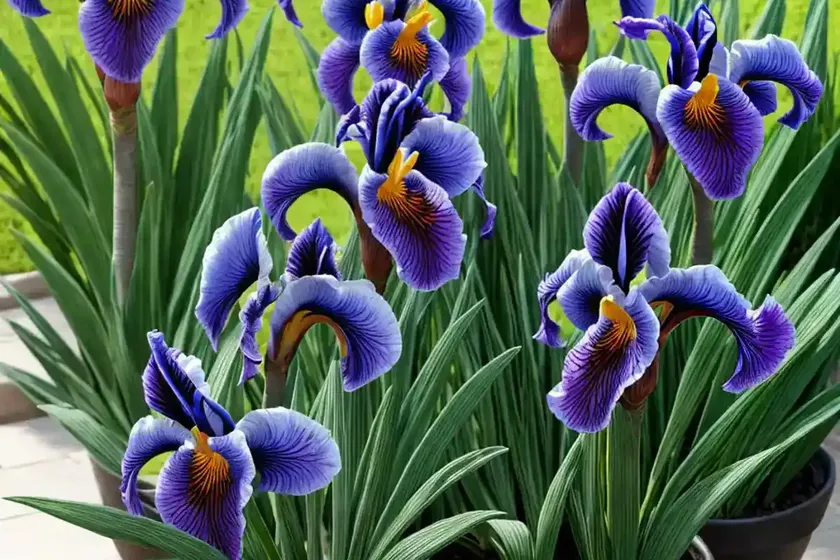 Iris (iris germanica) — photo 2