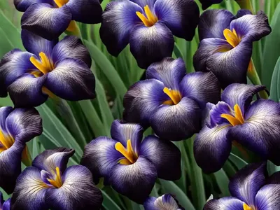 Iris (Iris Reticulata ‘Clairette’)