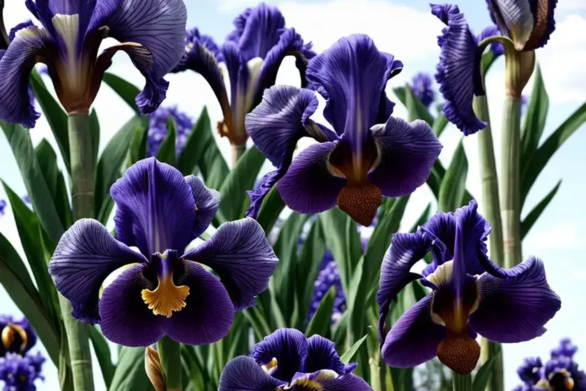 Iris ‘Jennifer Rebecca’ (Reblooming Bearded Iris) — photo 2