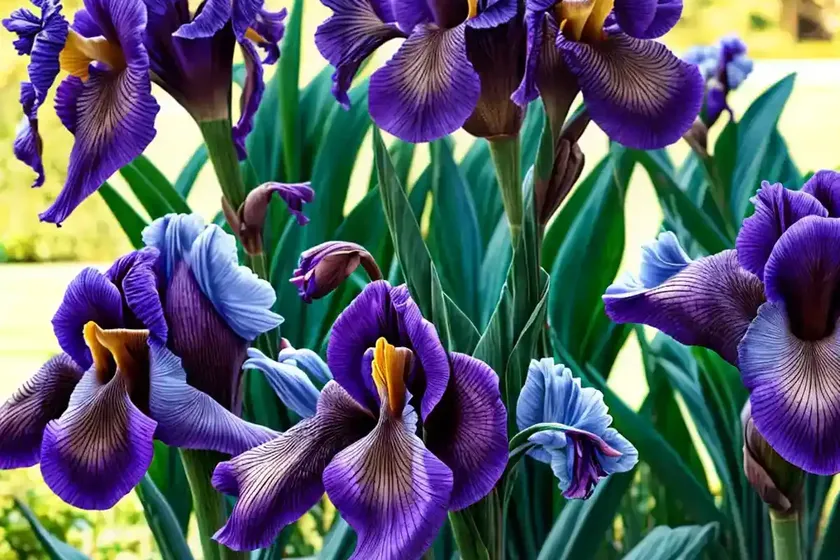 Iris ‘Jennifer Rebecca’ (Reblooming Bearded Iris) — photo 3
