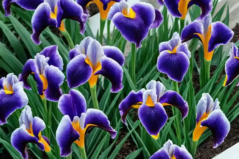 Iris pseudata ‘shiryukyo’) — photo 2