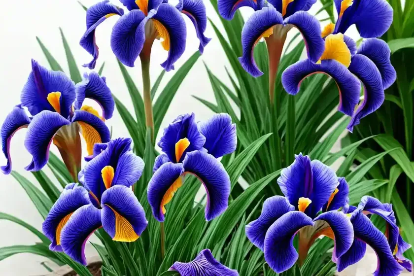 Iris pseudata ‘shiryukyo’)