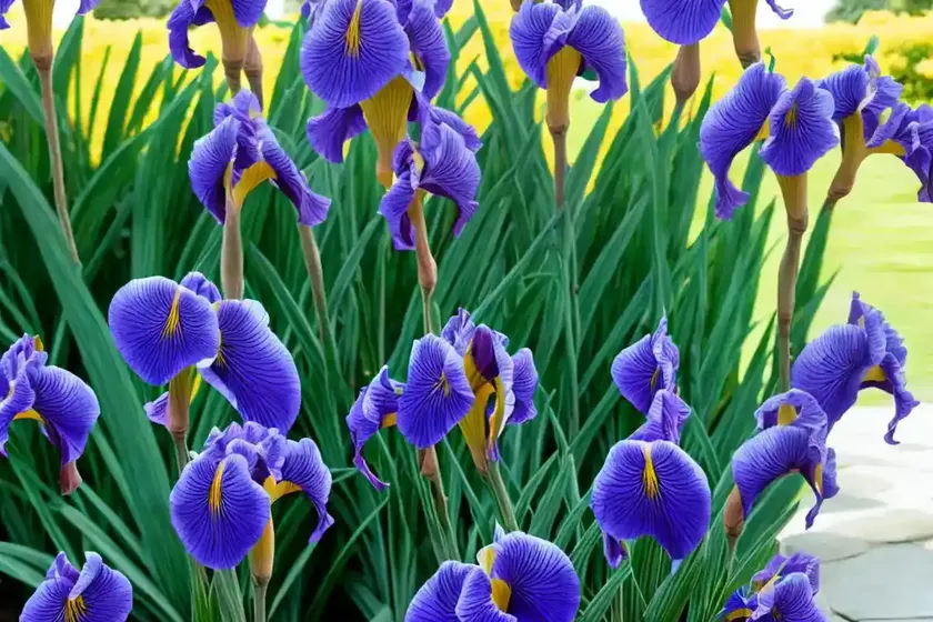 Iris pseudata ‘tsukiyono’) — photo 3