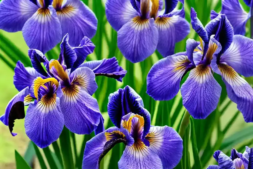 Iris sibirica ‘concord crush’ (siberian iris) — photo 2