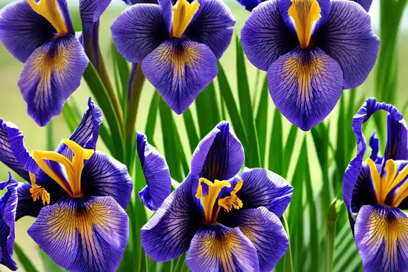 Iris Sibirica ‘Super Ego’ (Siberian Iris) — photo 2