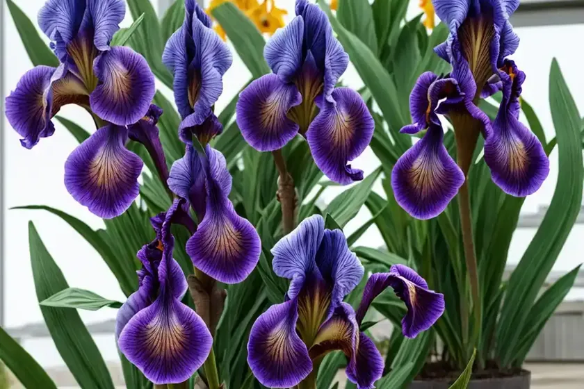 Iris ‘starship enterprise’ (bearded iris) — photo 3