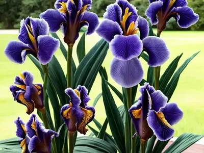 Iris ‘That’s All Folks’ (Bearded Iris)