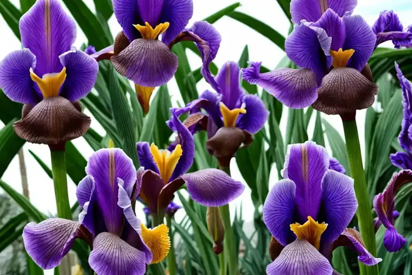 Iris ‘thornbird’ (bearded iris) — photo 2