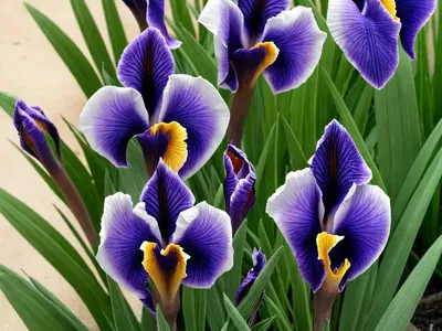 Iris Unguicularis (Algerian Iris)