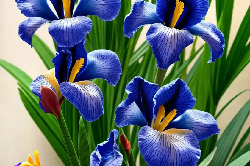 Iris versicolor (blue flag) — photo 2