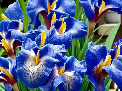 Iris Versicolor ‘Party Line’ (Blue Flag)