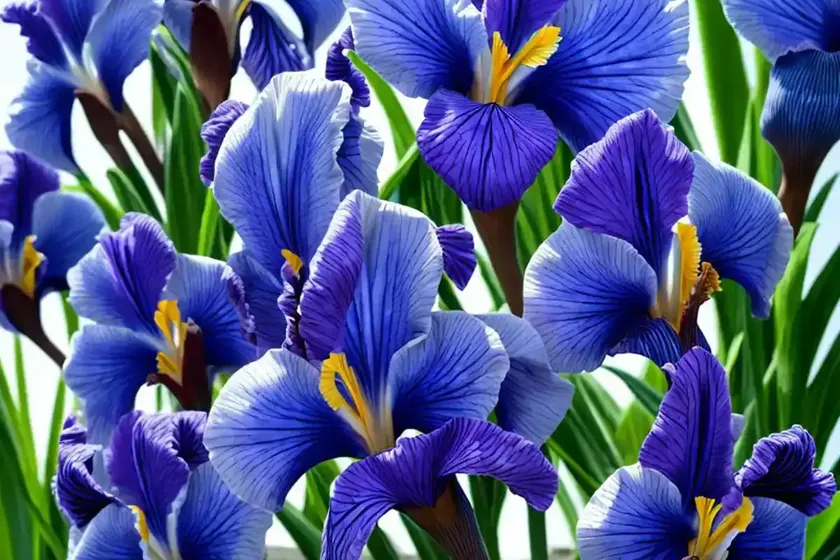 Iris virginica (southern blue flag) — photo 2