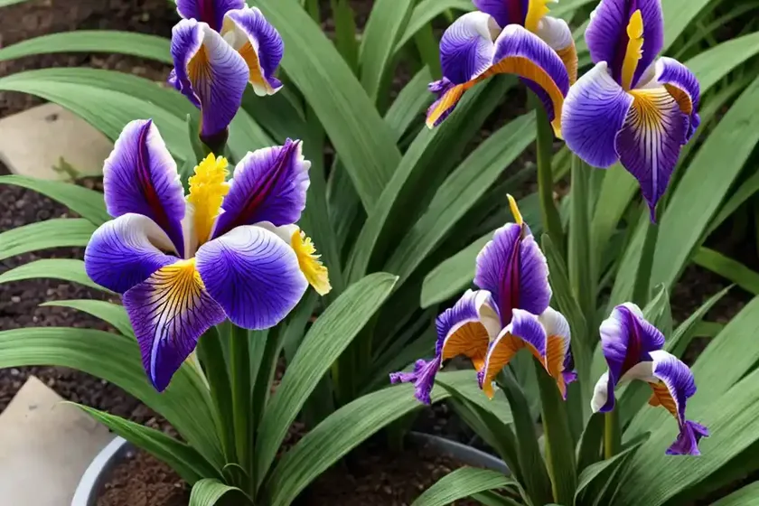 Iris x robusta ‘gerald darby’)