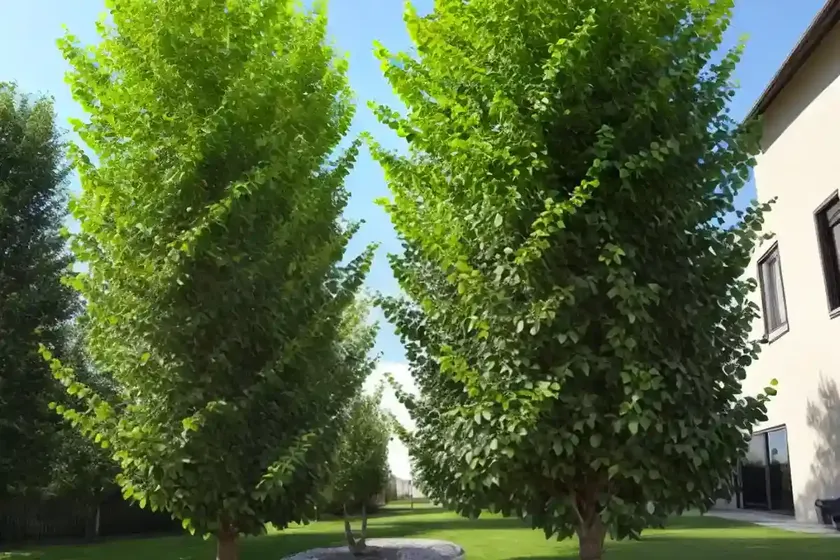 Italian alder (alnus cordata)