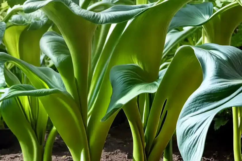 Italian arum (arum italicum subsp. italicum ‘marmoratum’) — photo 2