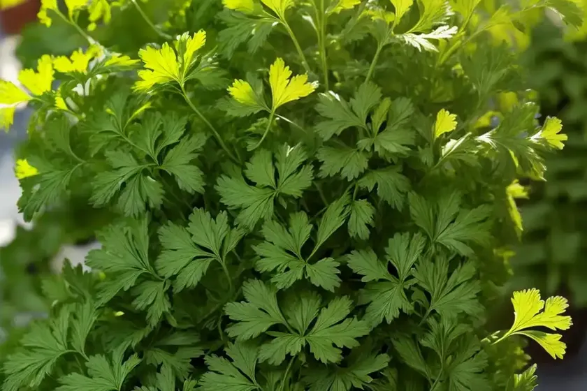 Italian parsley (petroselinum crispum var. neapolitanum) — photo 3