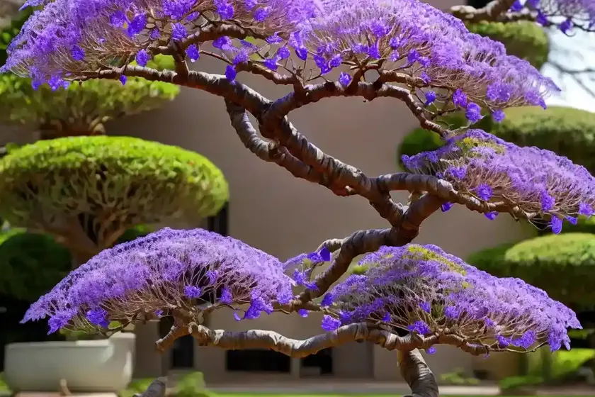 Jacaranda mimosifolia bonsai (jacaranda mimosifolia) — photo 2