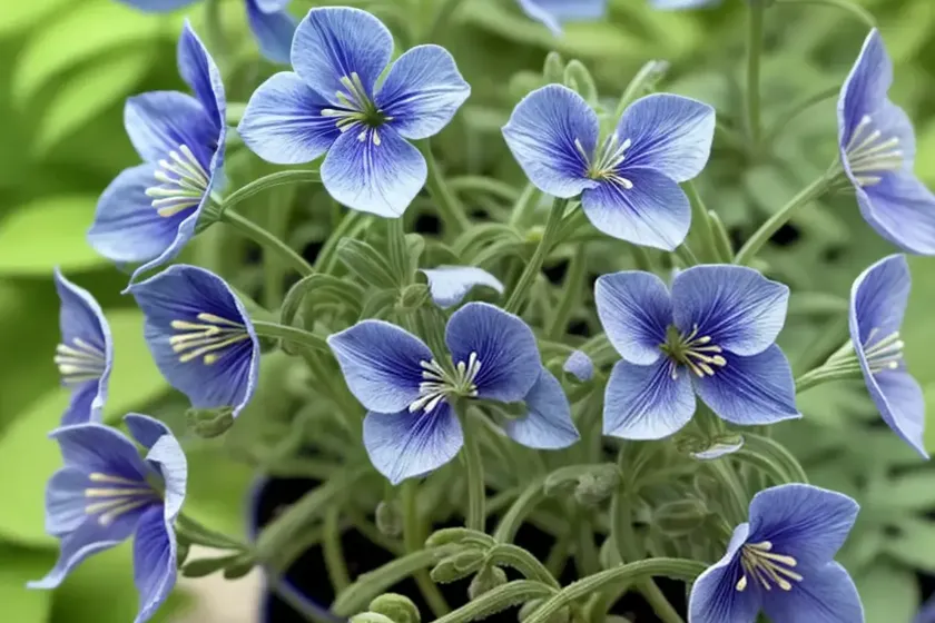 Jacob’s ladder (polemonium reptans) — photo 3