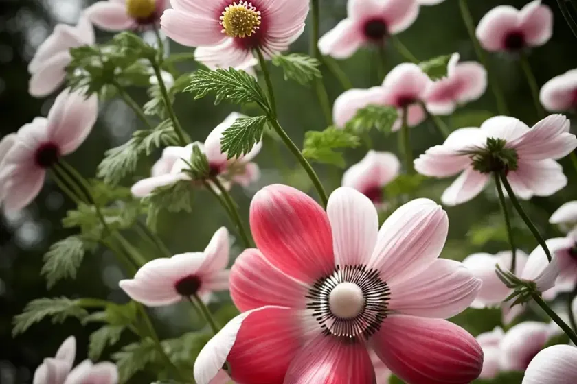Japanese Anemone (Anemone ‘Red Riding Hood’) — photo 3