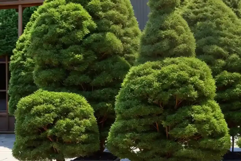 Japanese arborvitae (thuja standishii)