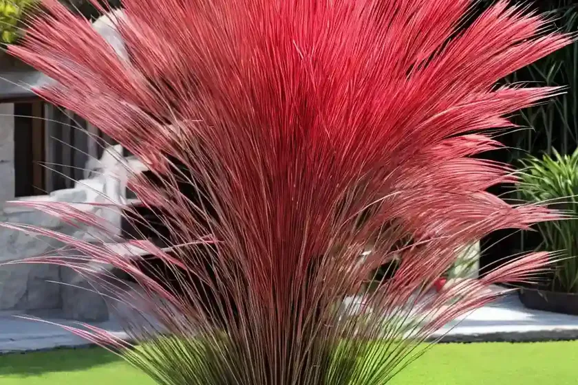 Japanese blood grass (imperata cylindrica ‘rubra’) — photo 3