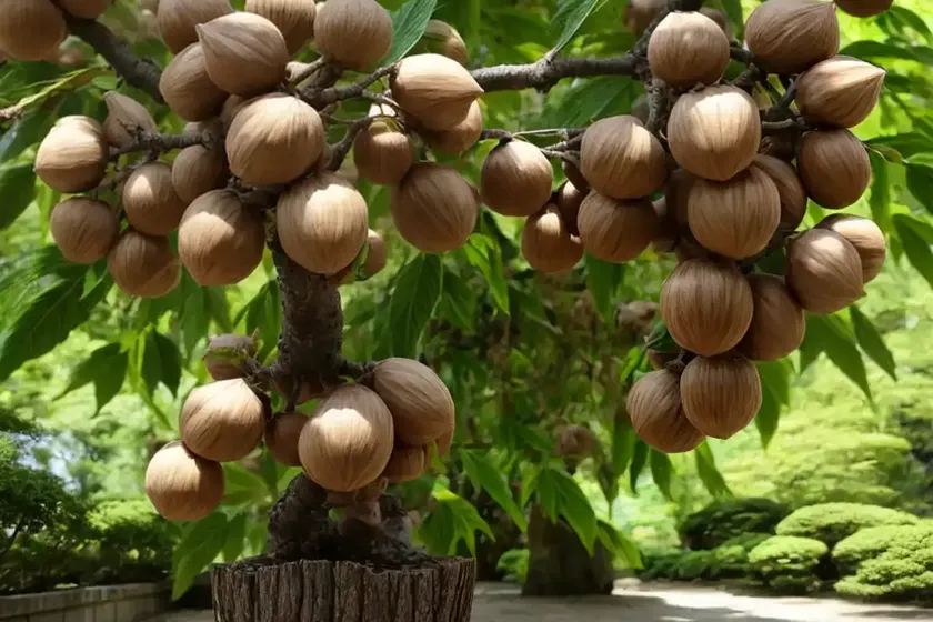Japanese chestnut (castanea crenata) — photo 3
