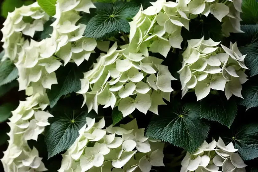 Japanese climbing hydrangea (hydrangea anomala) — photo 3
