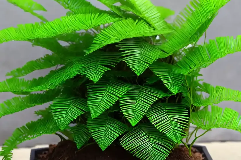 Japanese crispy wave (japanese asplenium nidus) — photo 2