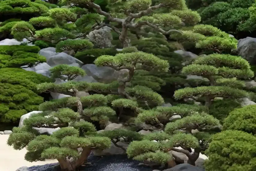 Japanese garden juniper (juniperus procumbens) — photo 3