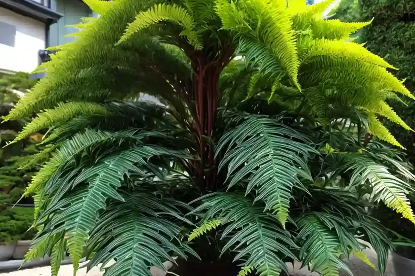 Japanese holly fern (cyrtomium fortunei) — photo 2