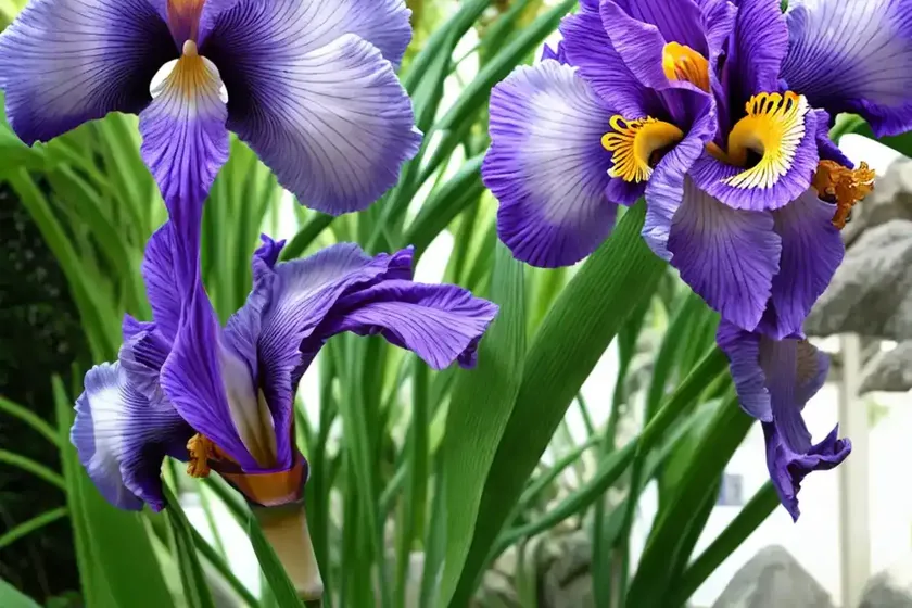 Japanese iris (iris japonica) — photo 2