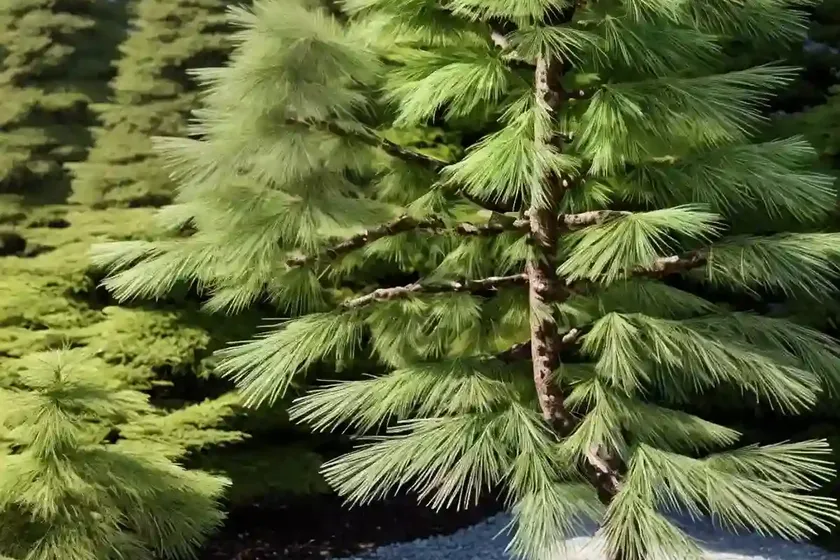 Japanese larch (larix kaempferi)