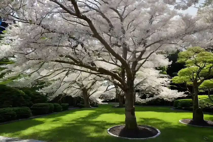 Japanese linden (tilia japonica)