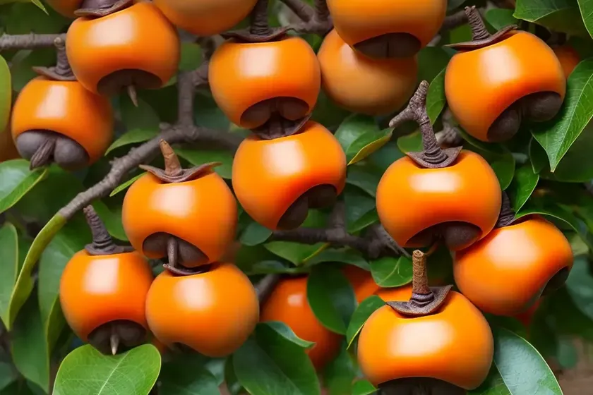 Japanese persimmon (diospyros kaki ‘dagaishi’) — photo 2