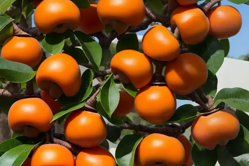 Japanese persimmon (diospyros kaki ‘dagaishi’) — photo 3