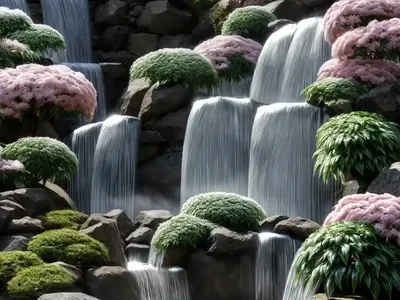 Japanese Pieris (Pieris Japonica DODD’S CRYSTAL CASCADE FALLS)