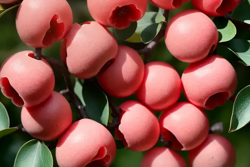Japanese quince (chaenomeles japonica var. alpina) — photo 3