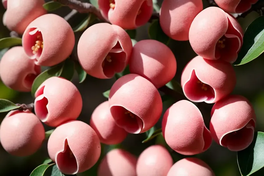 Japanese quince (chaenomeles japonica var. alpina ‘pygmaeus’) — photo 2