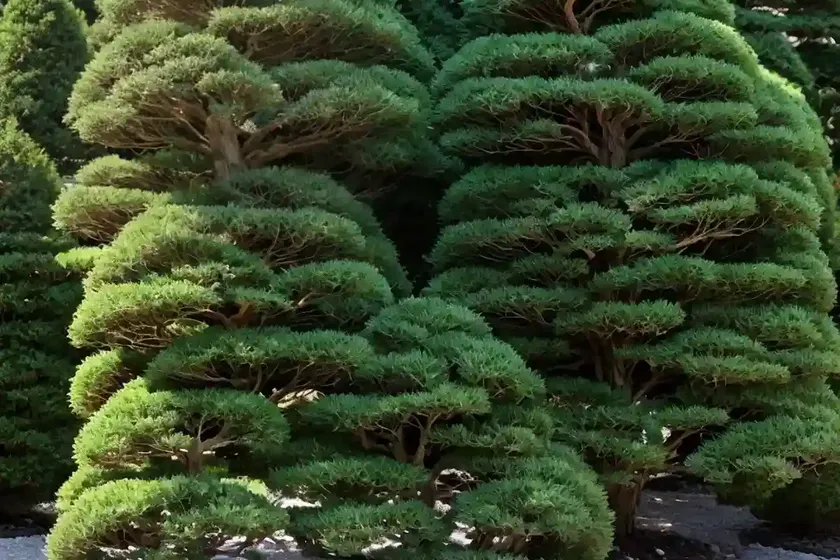 Japanese red-cedar (cryptomeria japonica) — photo 3