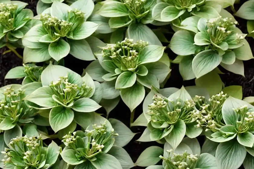 Japanese spurge (pachysandra terminalis ‘variegata’) — photo 3