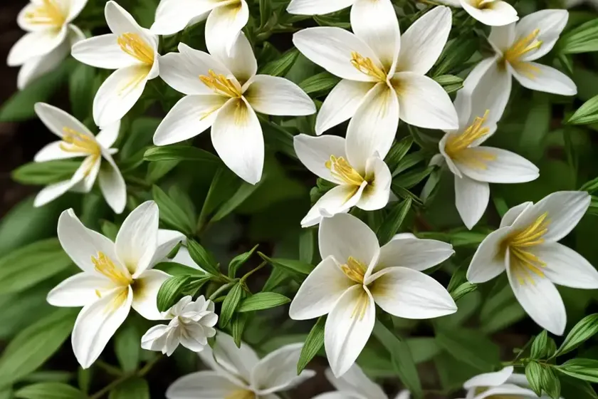 Jasminum officinale (common jasmine) — photo 2