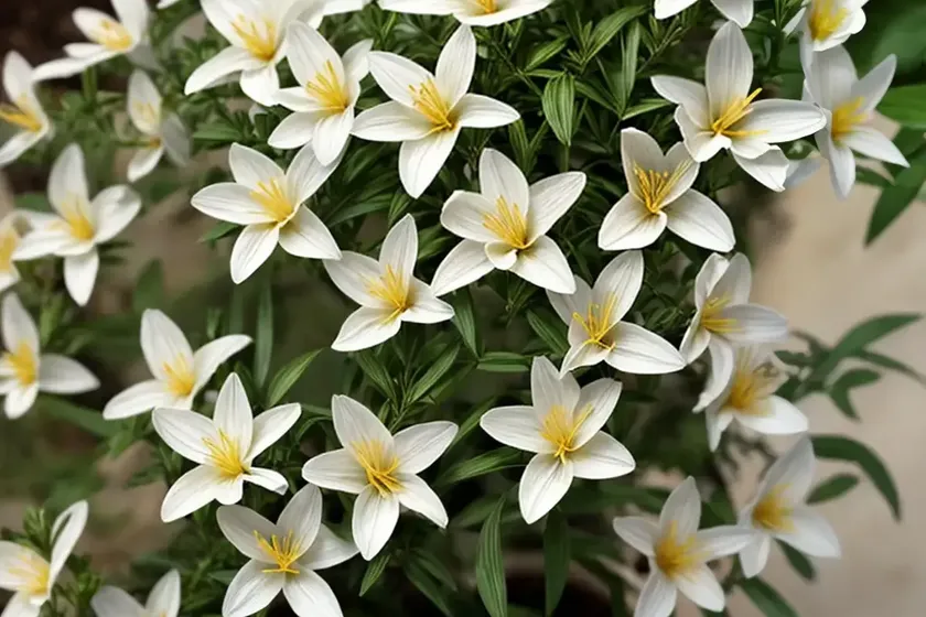 Jasminum officinale (common jasmine)
