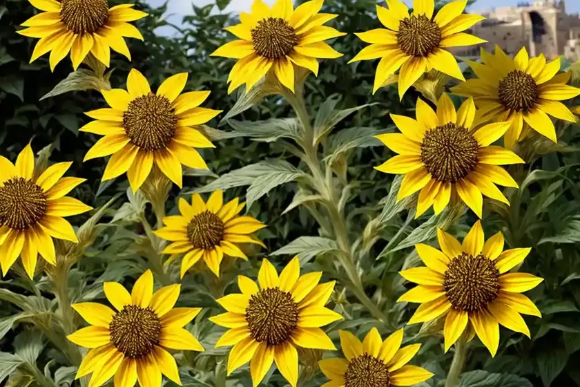 Jerusalem-artichoke (helianthus tuberosus) — photo 3