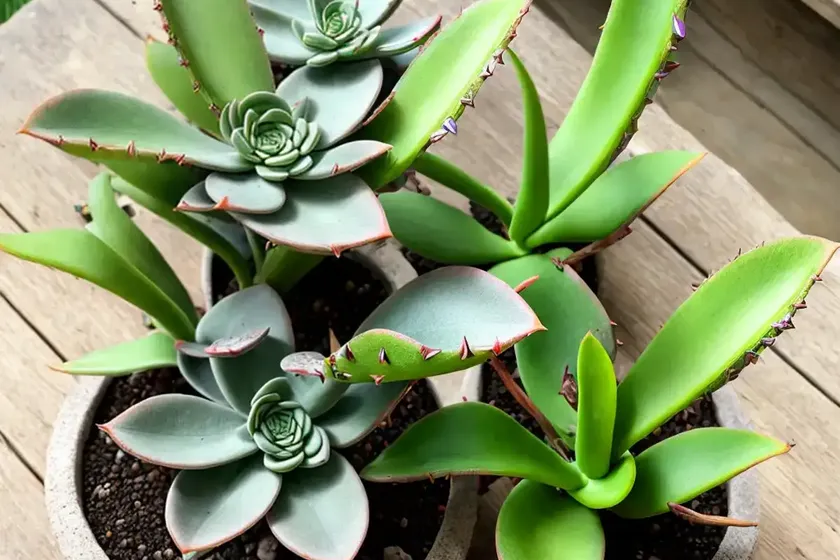 Jeweled crown (pachyveria) — photo 3