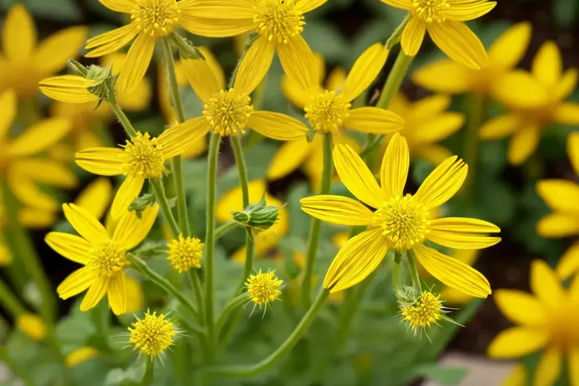 Jeweled rocket (sisymbrium austriacum)