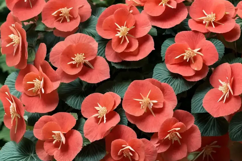 Jive begonia (begonia ‘jive’)